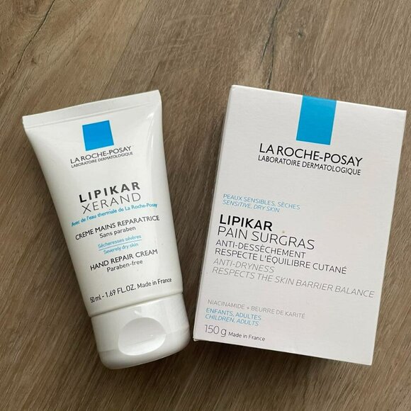 La roche Posay SET 3 - Bar Soap, Nutritic Lips, Hand cream - Picture 2 of 7